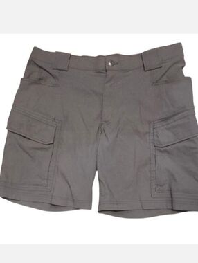 Duluth DuluthFlex Dry on the Fly Relaxed Fit 9" Cargo Shorts Mens sz 38 Gunmetal